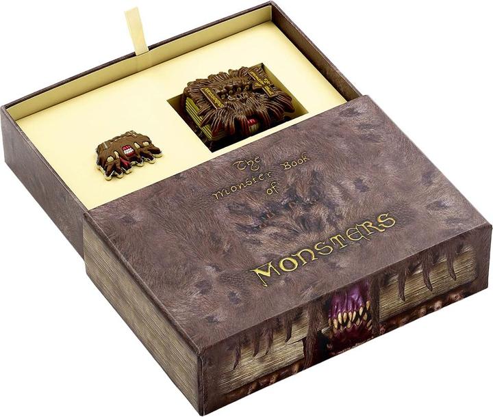 Actual product image Monster Book Keyring And Badge Set