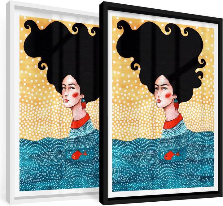 Produktbild Trenddeko Hülya - Drüber und Drunter (60 x 80 cm)