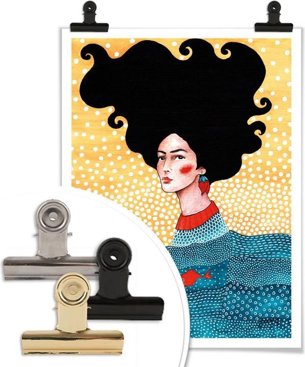 Produktbild Trenddeko Hülya - Drüber und Drunter (60 x 80 cm)