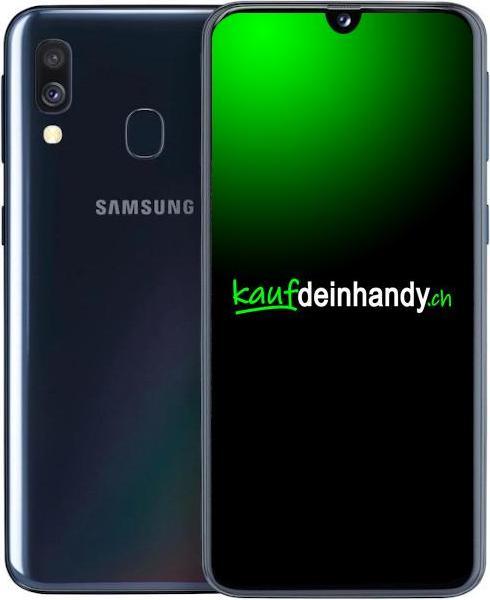 Produktbild Kaufdeinhandy.ch Galaxy A40 (64 GB, Schwarz, B / Sehr gut)