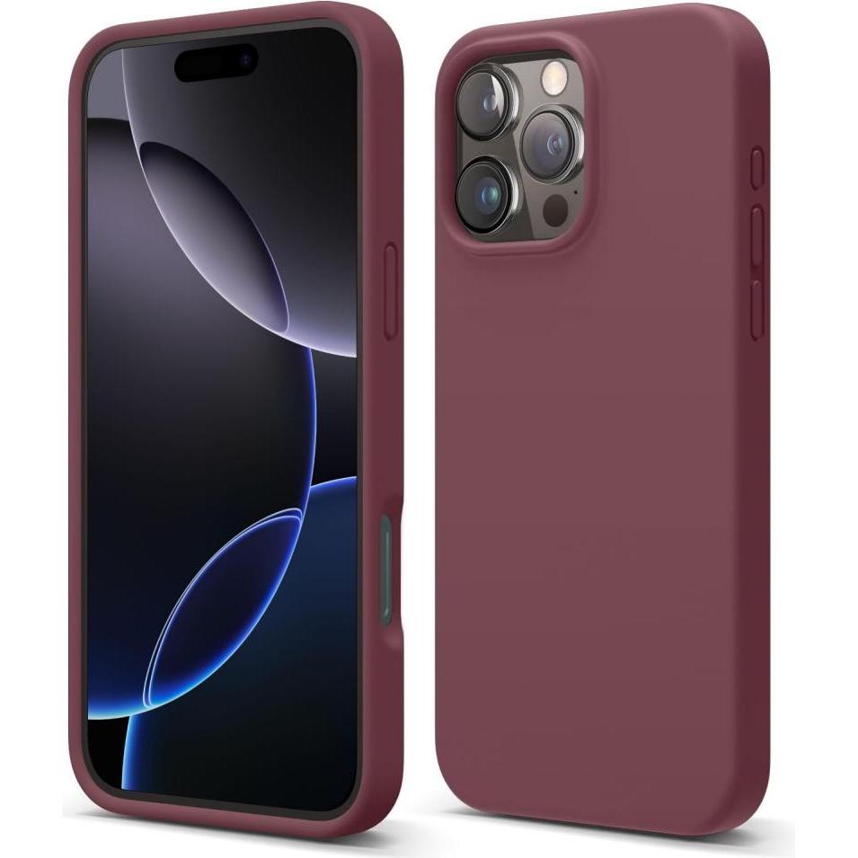 Screenguard Liquid Case (Apple iPhone 16 Pro Max), Smartphone Hülle, Rot