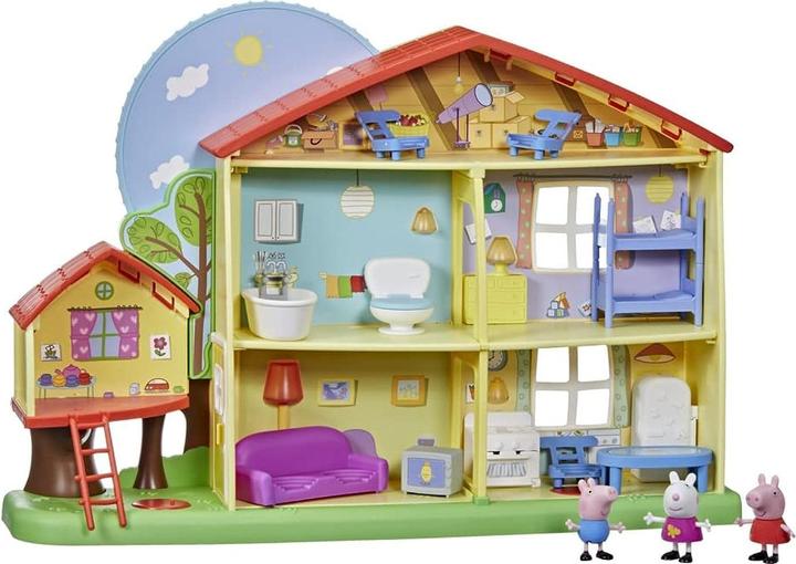 Actual product image Hasbro Peppa's Playtime to Bedtime House