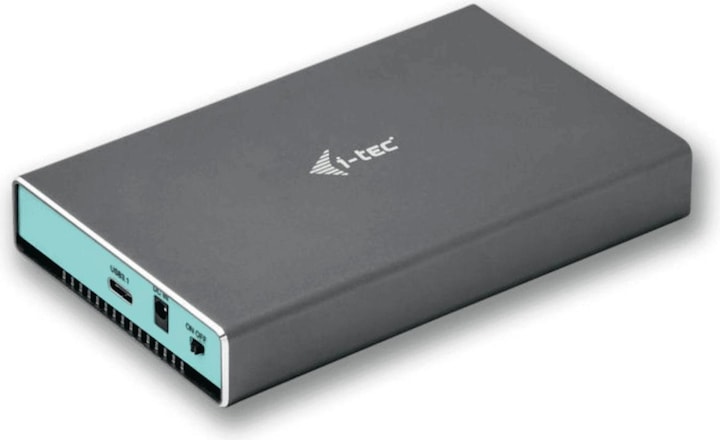 Image du produit i-tec Boîtier USB-C 3.1/3.0 MySafe pour 2x disques durs SATA M.2 RAID 0/1/JBOD USB-C 3.1 Gen... (2.5", M.2)