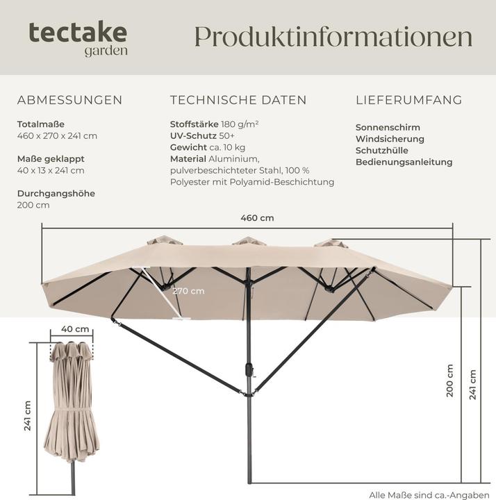 Produktbild tectake Silia (4.13 m)