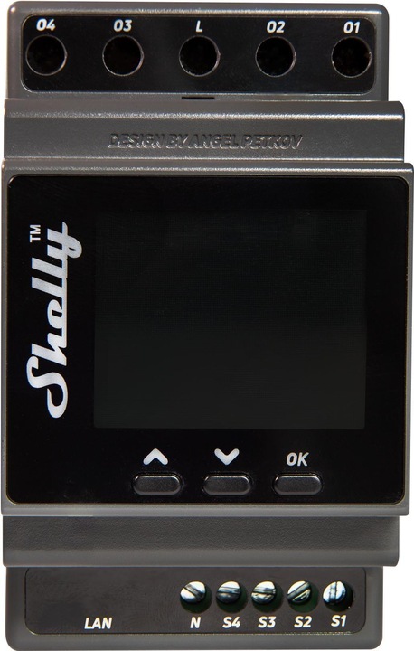 Actual product image Shelly Pro Dual Cover PM (Dimming actuator)