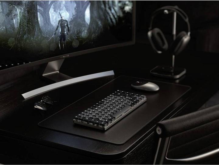 Actual product image Satechi SM1 Slim Mechanical Bacllit BT Keyboard German dark (DE, Wireless, Cable)