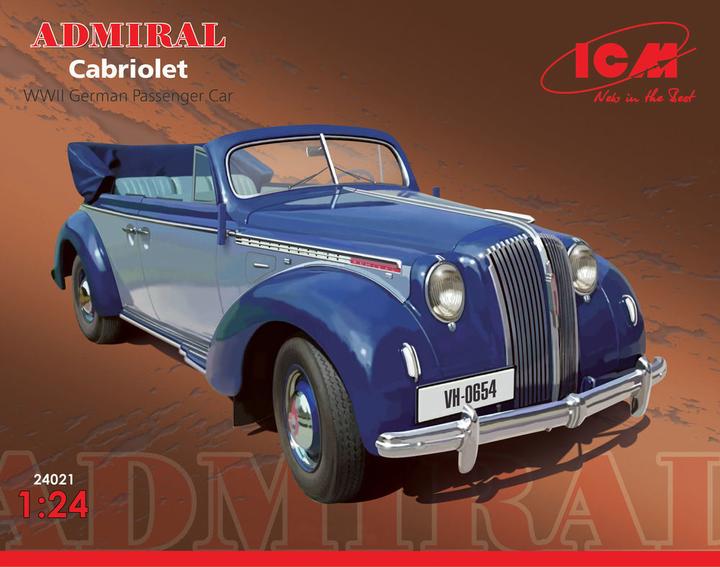 Produktbild ICM Admiral Cabriolet WWII German Passenger Car