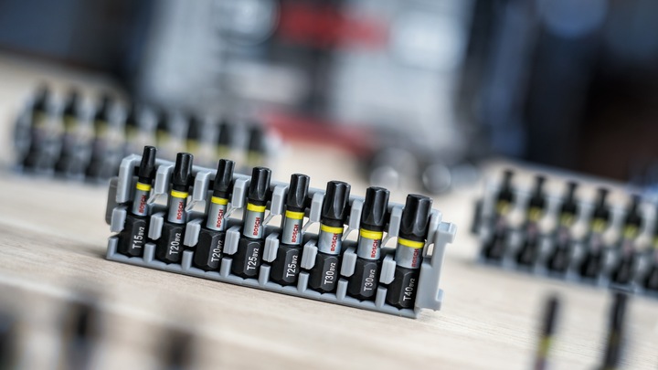 Actual product image Bosch Professional Zubehör PRO Torx Impact Bit, T10, T15, T20, 55 mm, 3 pcs. (T10, T15, T20)