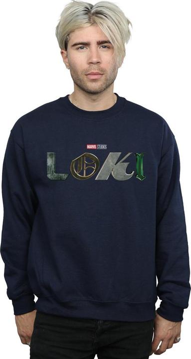 Actual product image Mens Loki Logo Sweatshirt (S)