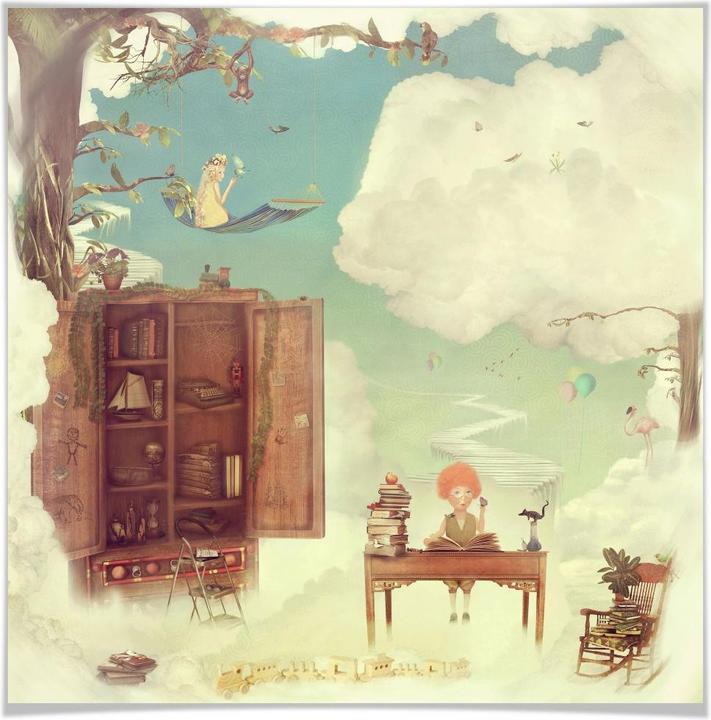 Image du produit Trenddeko La vie céleste (40 x 40 cm)