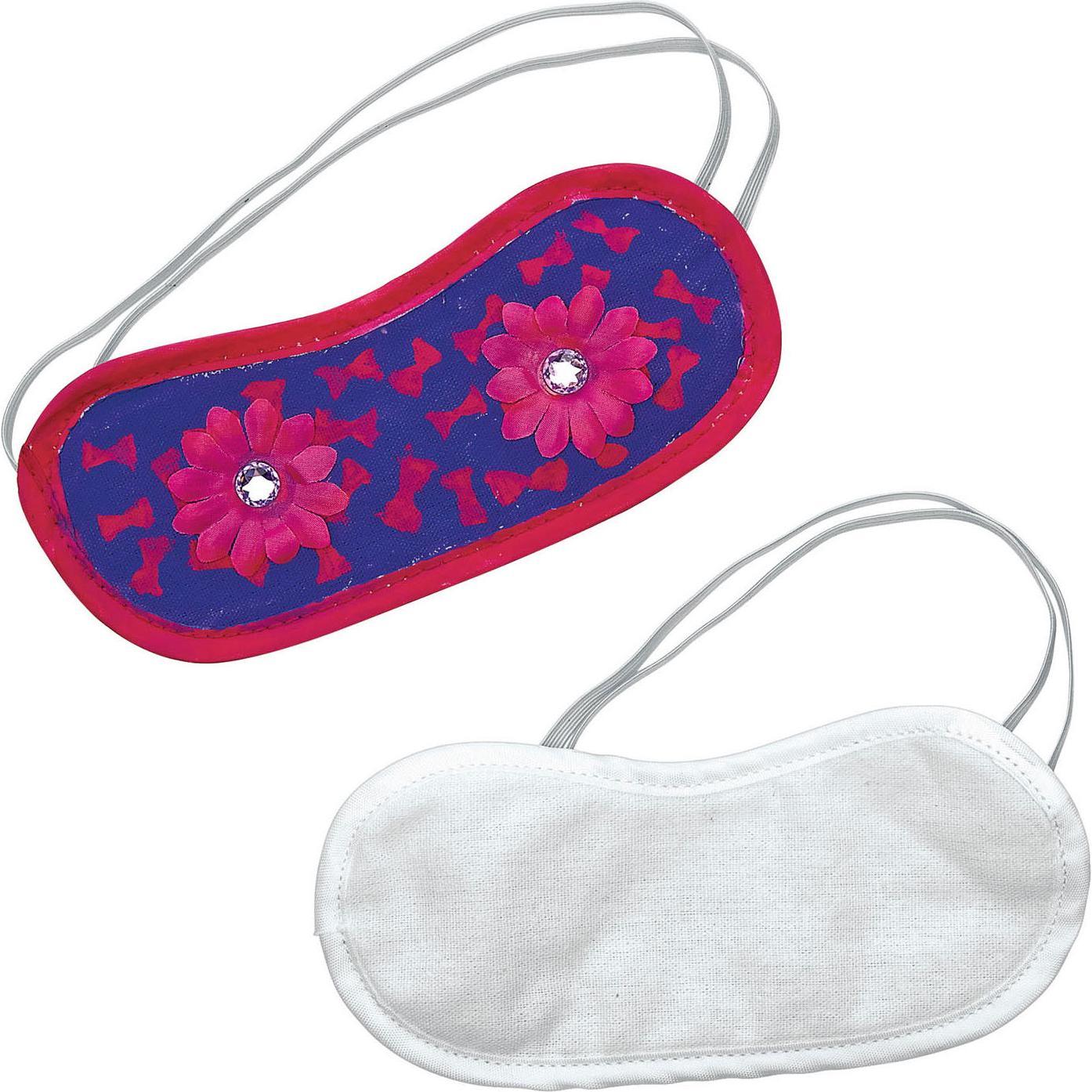 Colorations, Reisezubehör, Schlafmaske Baumwolle, 12er-Set, (Schlafmaske)
