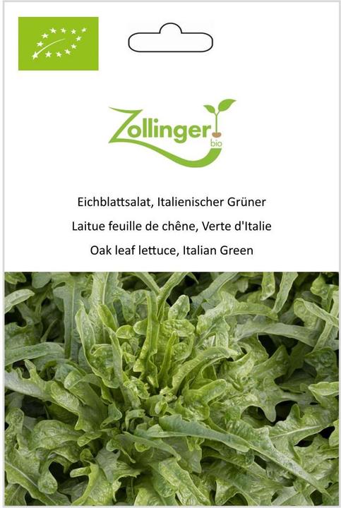 Produktbild Zollinger Bio Eichblattsalat, Italienischer Grüner