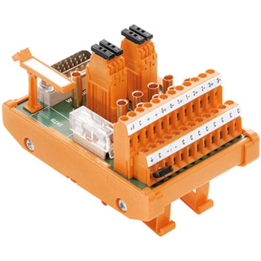 Weidmüller Modulo di trasferimento 15p 50V 0.5A bilanciatore a molla 1308240000, Modulo elettronico