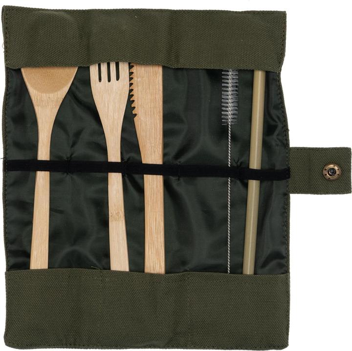 Produktbild Strawganic Travel- Set (5 Stück, Besteck Set)