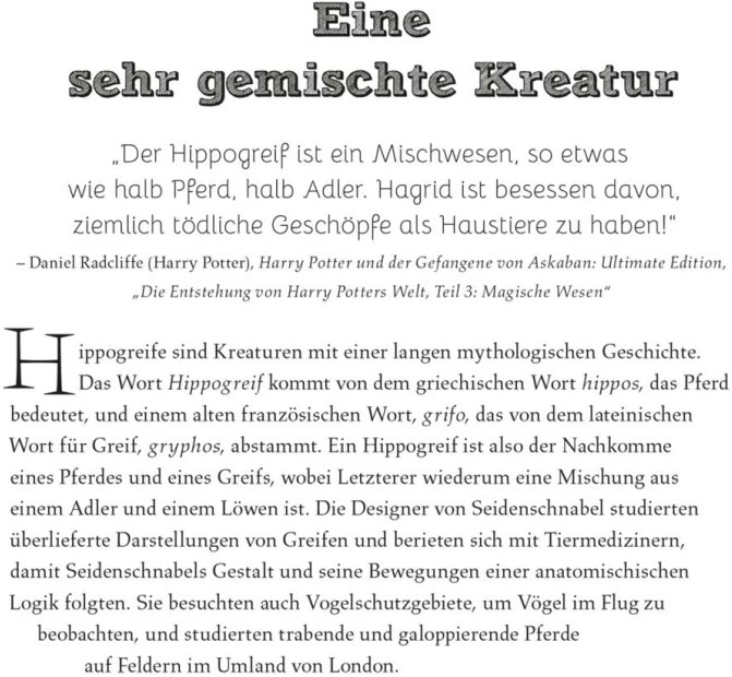 Actual product image Harry Potter - Seidenschnabel - Das offizielle Buch mit 3D-Puzzle Fan-Art (German, Revenson, Jody, 2023)