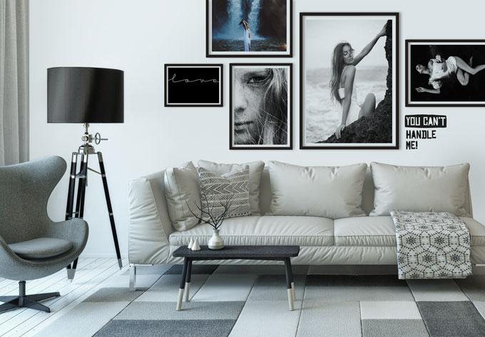 Image du produit Trenddeko eau sombre (80 x 60 cm)