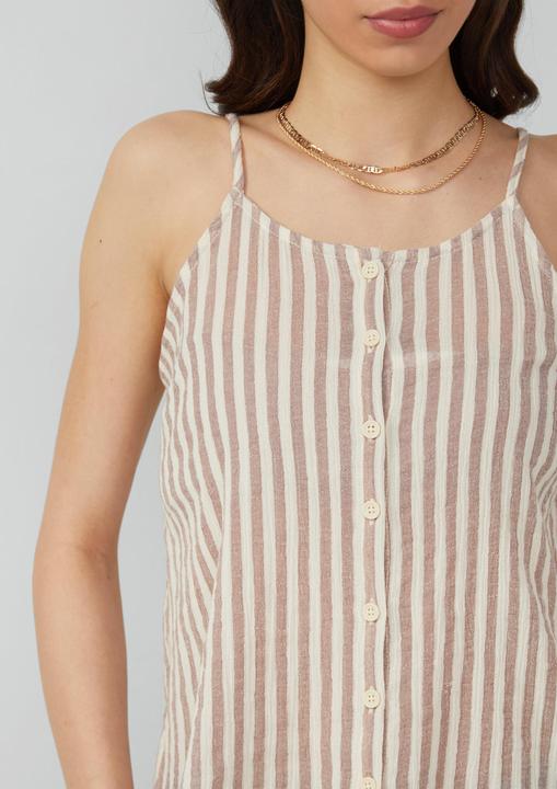 Immagine prodotto s.Oliver Bluse Baumwoll-Blusentop mit Knopfleiste (32)