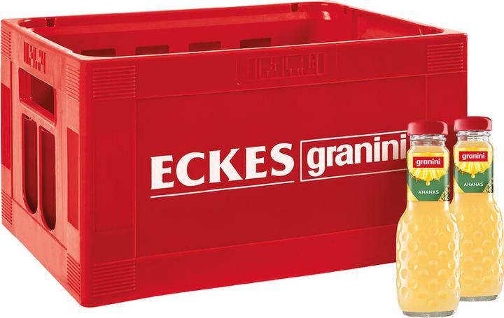 Actual product image Granini Pineapple 100% 20cl (1 x 20 cl)