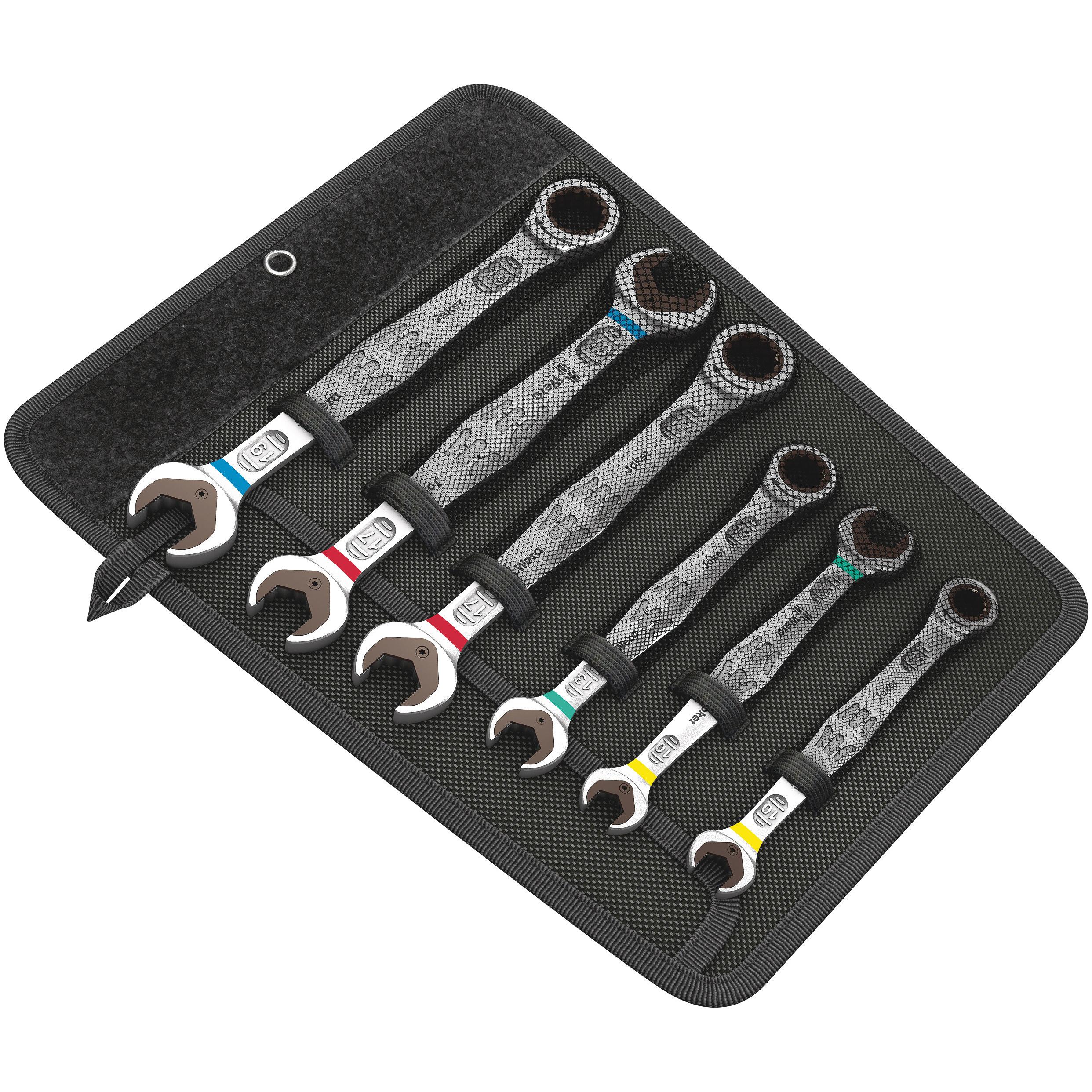 Wera, Schraubenschlüssel, 6000/6002 Joker 6 Set 1 (19 mm, 10  mm, 14 mm, 18 mm, 11 mm, 12 mm, 17 mm, 15 mm, 13 mm, 16 mm...