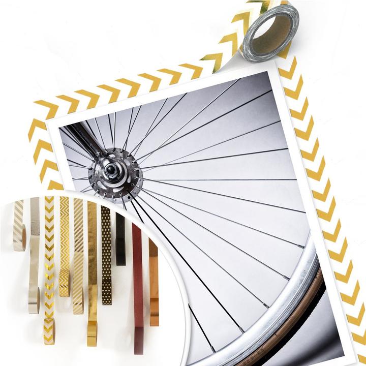 Actual product image Trenddeko Bicycle spokes (40 x 50 cm)