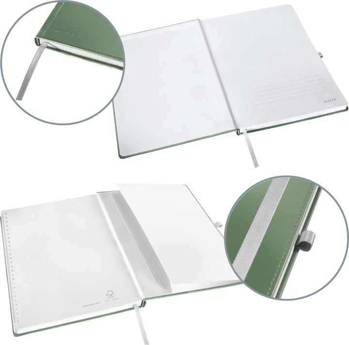 Image du produit Leitz Notizbuch Style (A4, Quadrillé, Couverture rigide)