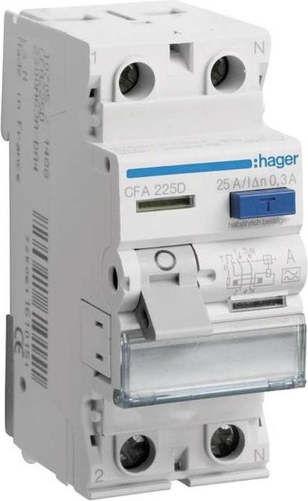 Actual product image Hager Ground fault circuit interrupter