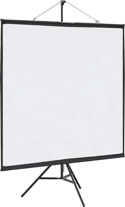 Produktbild vidaXL Beamer Leinwand mit Stativ 72 Zoll 1:1 Projektionswand Leinwand (72", 1:1)