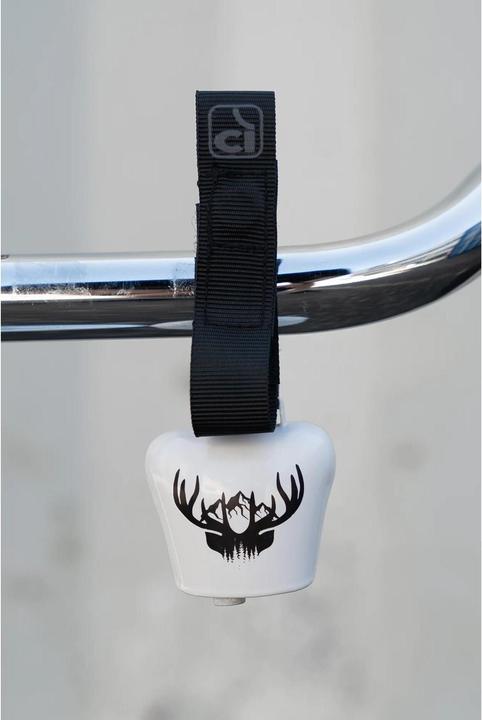 Image du produit Incirca Glocke, COWBELL, weiss mit Hirsch