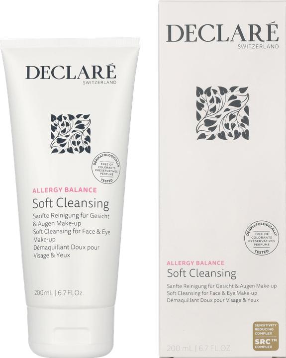 Actual product image Declaré Allergy Balance Gentle cleansing for face and eyes makeup (Facial cleansing wipes, 200 ml)
