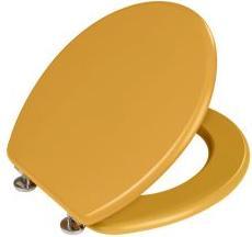 Image du produit Wenko Siège WC Prima MDF jaune moutarde