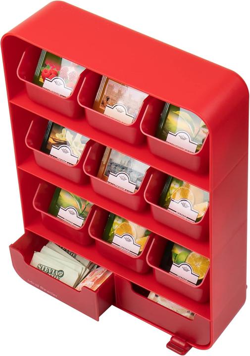 Produktbild Mind Reader TBORG-RED Teebeutel-Organizer