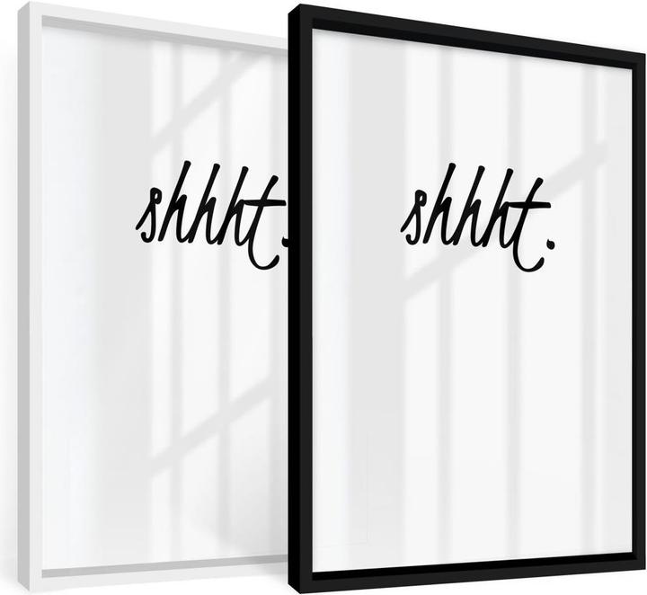 Image du produit Trenddeko Shhht (24 x 30 cm)