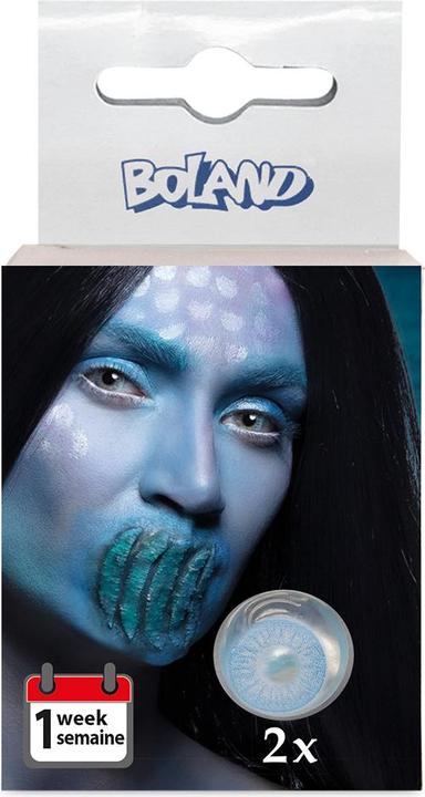 Image du produit Boland Lentilles de contact Evil Mermaid:lentilles hebdomadaires (Bleu)