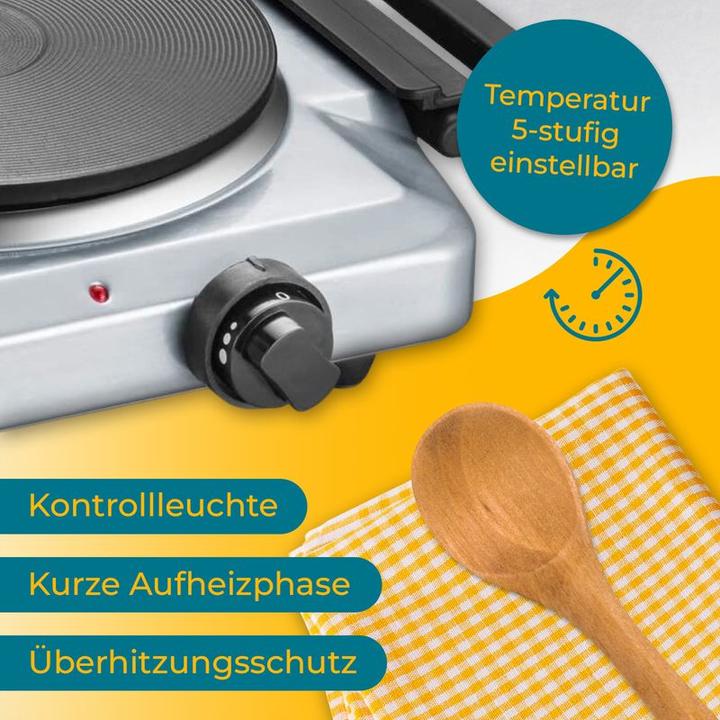 Actual product image Lentz Hob Single hotplate Stove top Table top hob