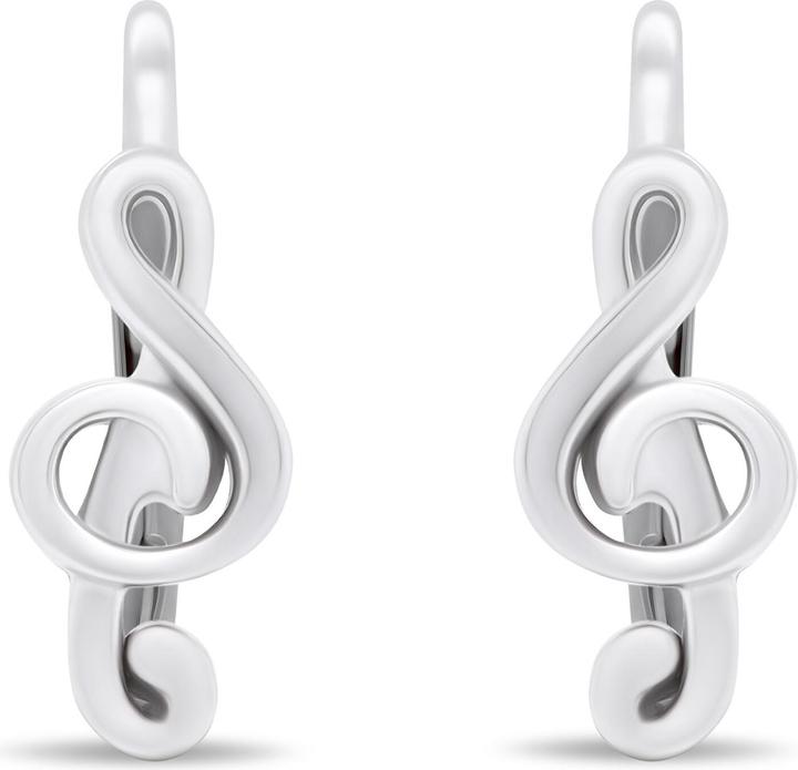 Immagine prodotto Brilio Argento - Orecchini in argento a forma di chiave di violino EA394W