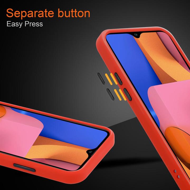 Actual product image Cadorabo Hybrid Matt Cover (Samsung Galaxy A20s)