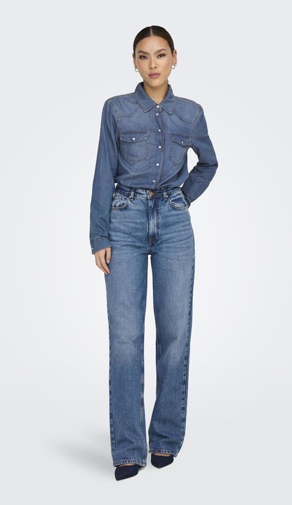 Produktbild Only ONLALICE Jeanshemd Jeanshemd (M)