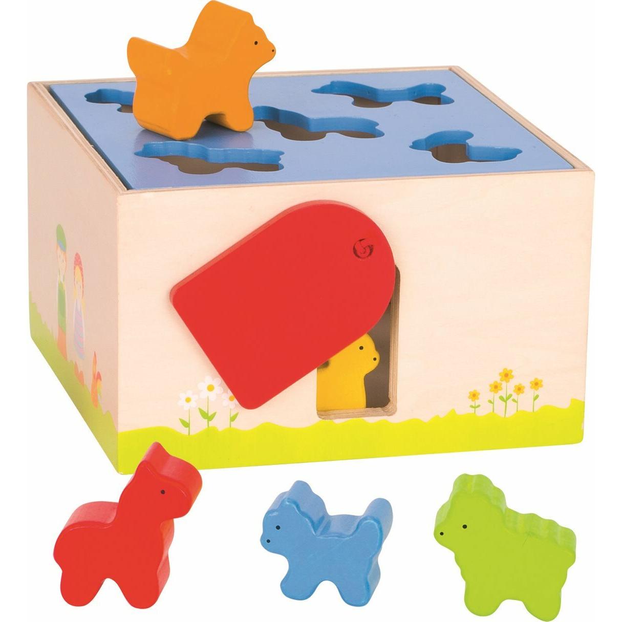 Thumbnail - Goki Sort box Bauernhoftiere