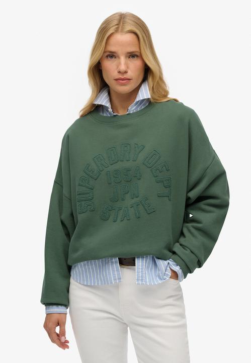 Immagine prodotto Superdry Athletic Essentials Rundhals-Sweatshirt mit abgestimmten Applikationen (XS)