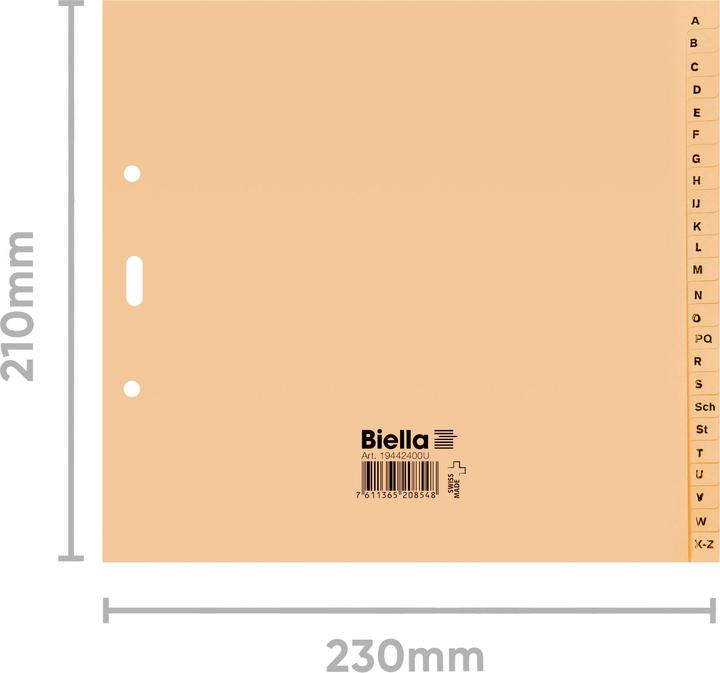 Produktbild Biella Register Papier