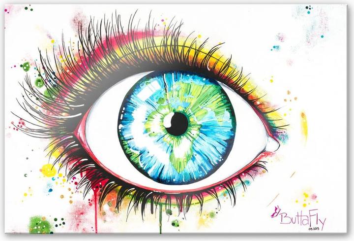 Actual product image Trenddeko Buttafly - Oracle (60 x 40 cm)