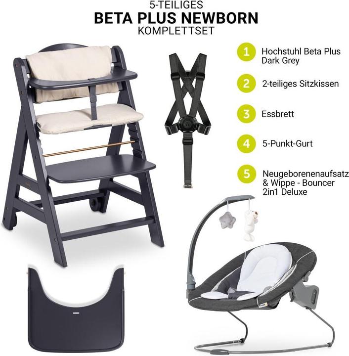 Produktbild Hauck Beta Plus Set Deluxe (Hochstuhl)