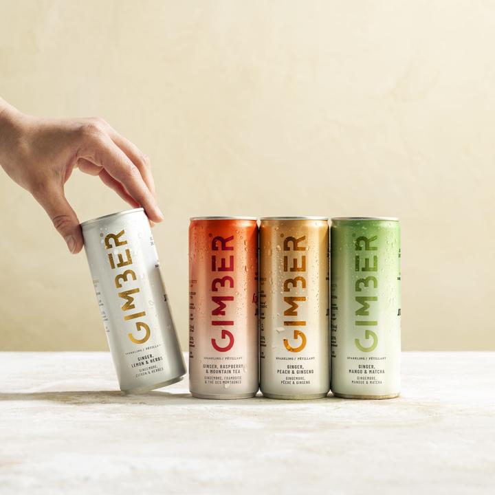 Actual product image Gimber RTD Immunity 250ml bio (12 x 25 cl)