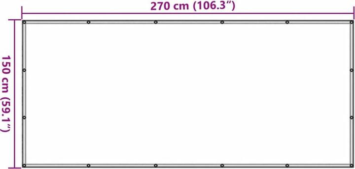 Produktbild vidaXL Anhängernetz
