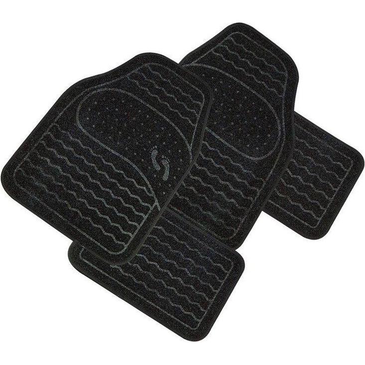 Autoserio, Autoteppich, TEXTILE CAR MAT SET THM-2531/1 (1 Set à 3 Fussmatten)