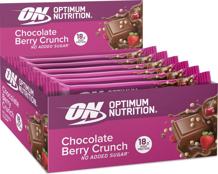 Actual product image Optimum Nutrition Protein Bar (12 x 55G) (Chocolate Berry Crunch, 1 pcs., 660 g)
