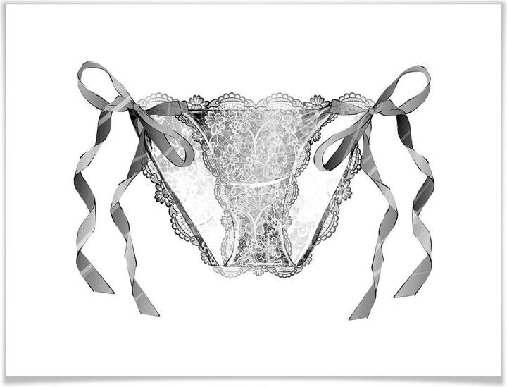 Produktbild Trenddeko Lingerie Slip (80 x 60 cm)