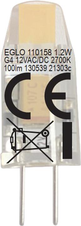 Image du produit EGLO illuminant LED (G4, 100 lm, 2x)
