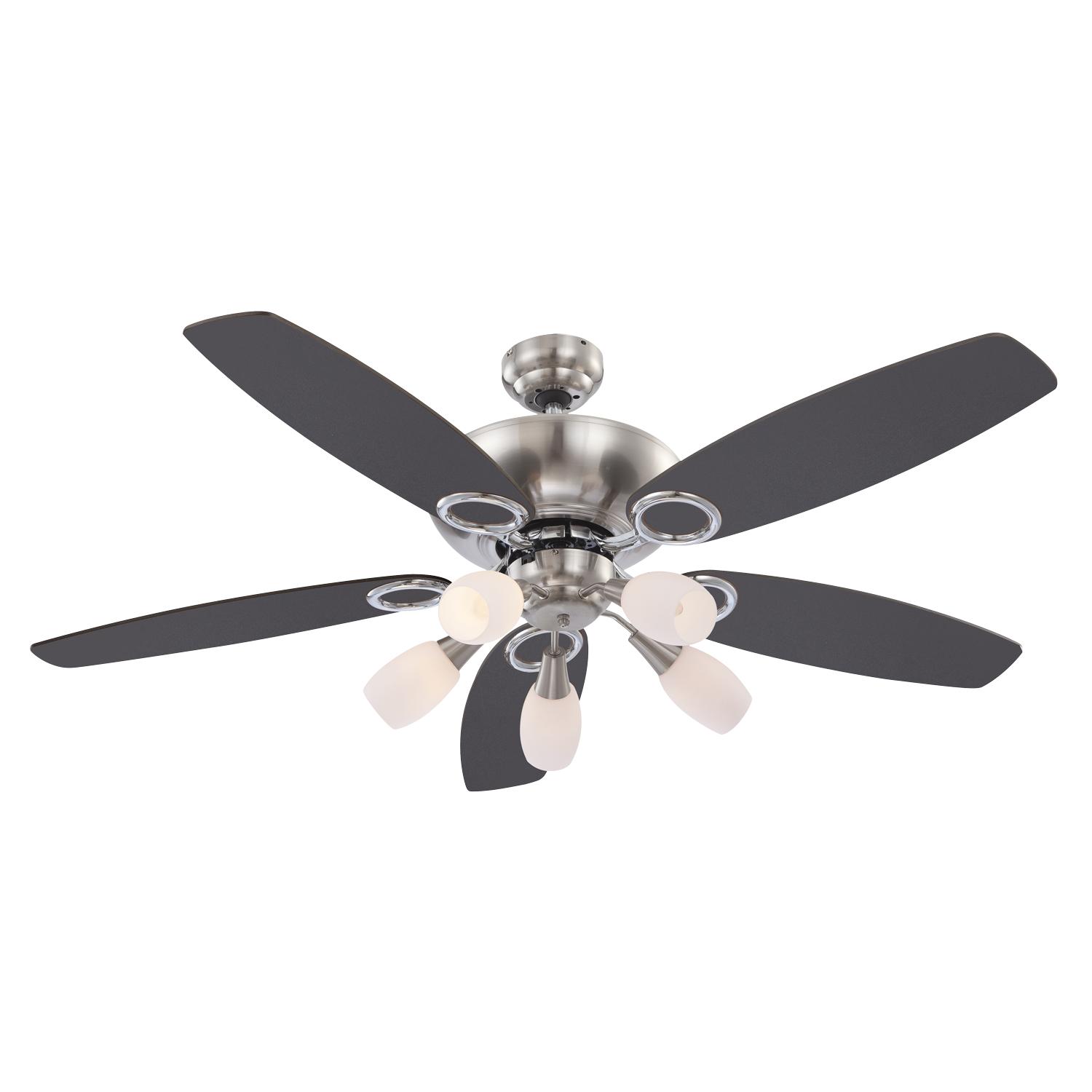 Globo Jerry, Ventilator, Zilver, Grijs