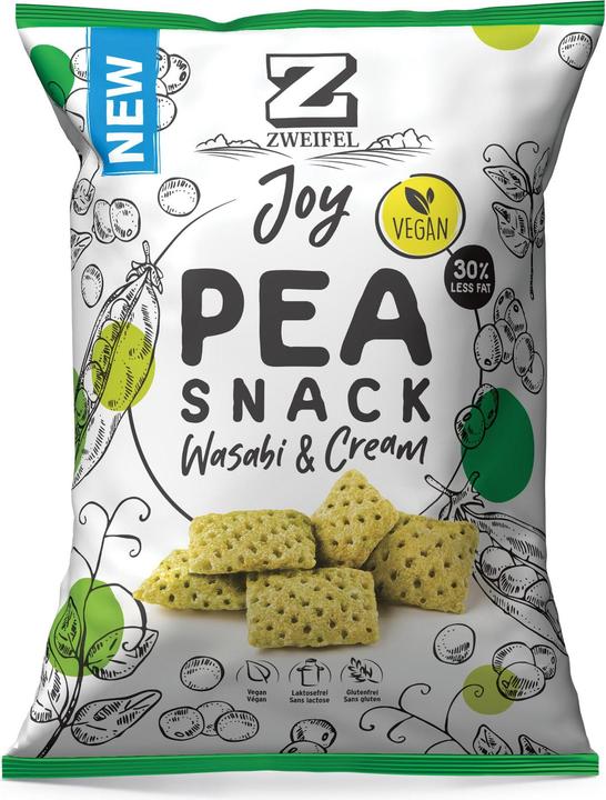 Immagine prodotto Zweifel Snack Joy Pea Wasabi & Cream 80 g (80 g)